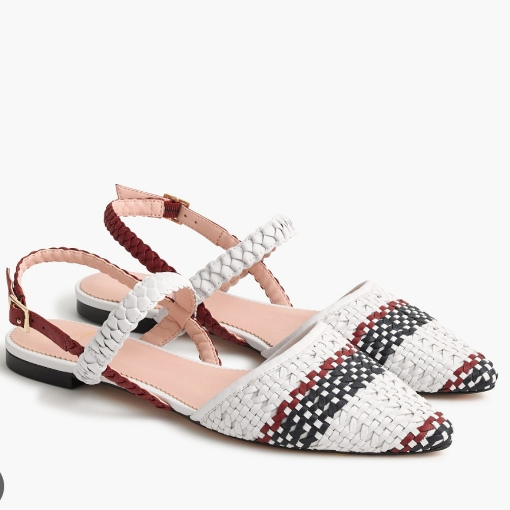J. Crew slingback sandals